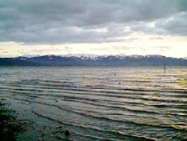 Bodensee und Alpen